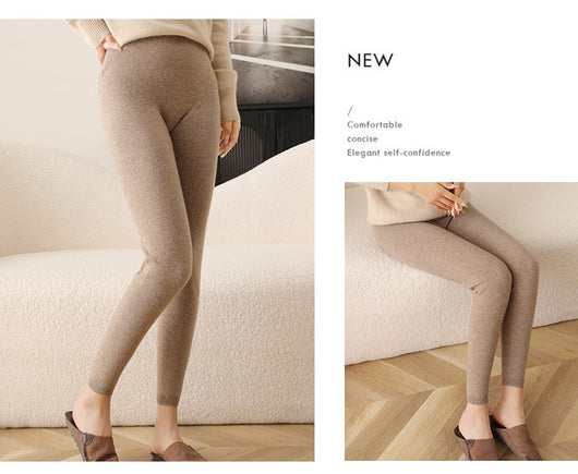 Leggings Térmicos Ajustados de Cachemira para Mujer - Comodidad Premium - Image 16