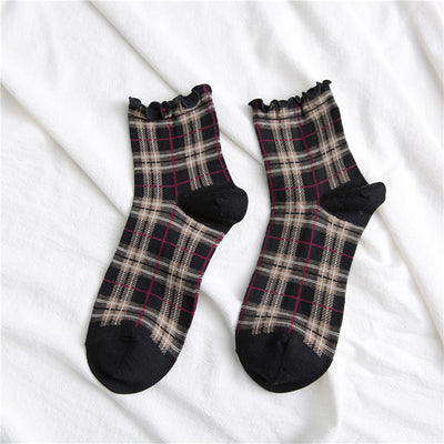 Calcetines Estampado Cuadros para Mujer - Image 5