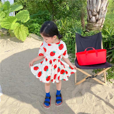 Conjunto Infantil Estilo Vaquero con Falda Pantalón - Dos Piezas - Image 9