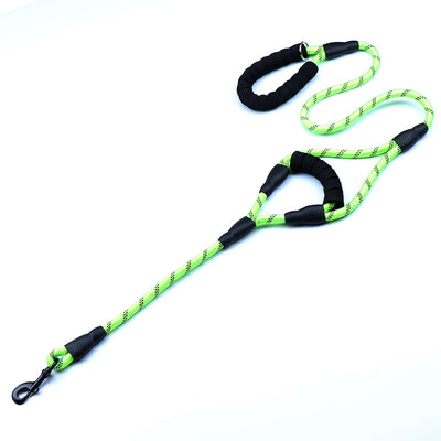 Cuerda Reflectante Tejida de Nylon con Doble Manija para Perros - Image 8