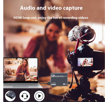 Dispositivo de Captura 4K para Gaming con Grabación de Audio - Image 8
