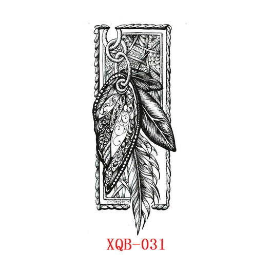 Tatuaje Temporal Floral de Media Manga - Image 32