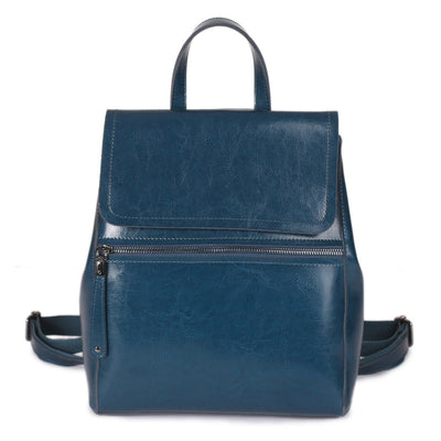 Mochila Vintage de Cuero Encerado para Mujer - Image 17