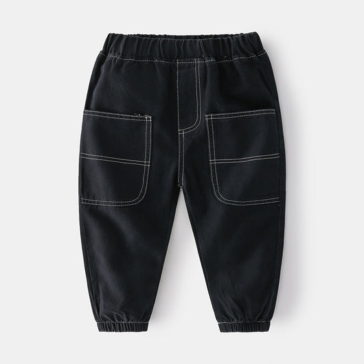 Pantalones para Niños Modernos de Cintura Media - Diseño Elegante y Cómodo - Image 5