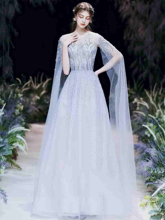 Vestido de Noche Lujo Minimalista para Bodas y Eventos - Image 2