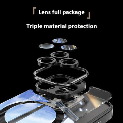 Funda Transparente con Espejo Magnético para Teléfono - Image 3
