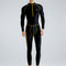 Jumpsuit de Manga Larga con Cierre Frontal y Pantalón Capri