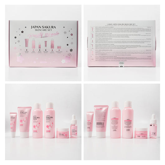 Set Completo Cuidado Facial Flor de Cerezo - Limpieza y Luminosidad 6 Piezas - Image 8