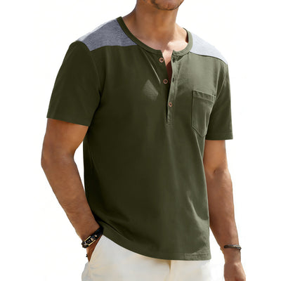 Camiseta Holgada Transpirable de Manga Corta para Hombre - Image 27