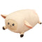 Cojín de Peluche Adorable Dumpling Acuclillado en Lana