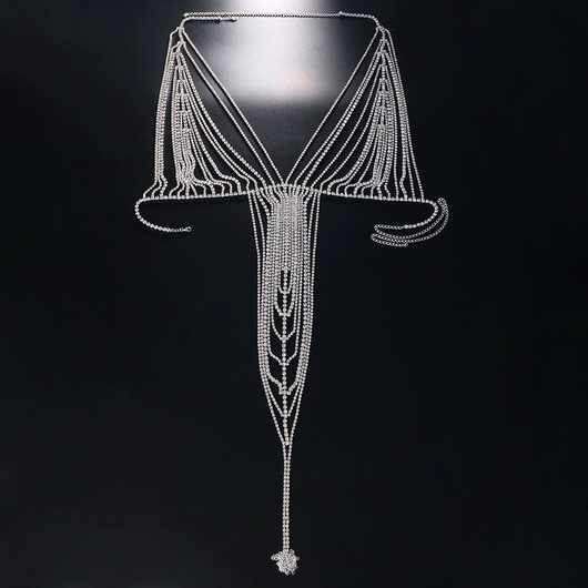 Cadena Corporal de Diamantes Personalizables para Mujer - Image 10