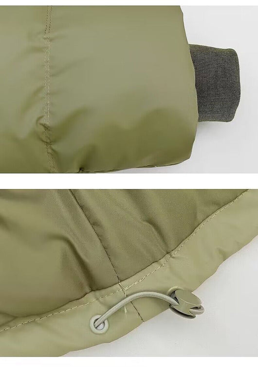 Chaqueta Acolchada de Cuero PU sin Lavado - Abrigo Corto Grueso para Mujer - Image 27