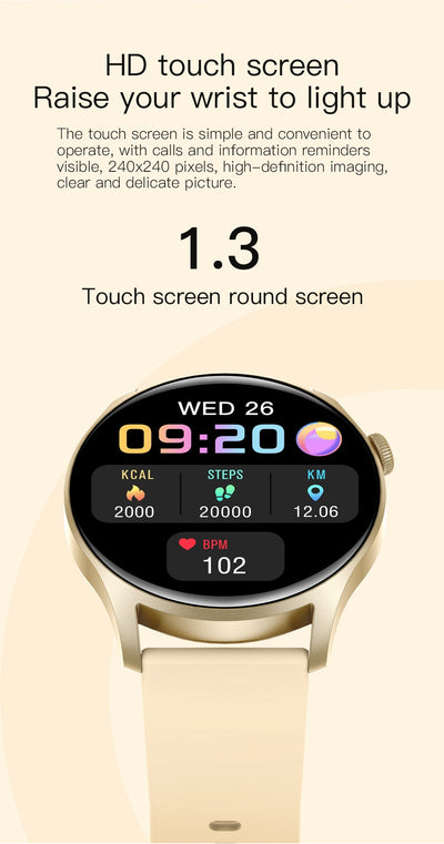 Reloj Inteligente con Monitor de Frecuencia Cardíaca y Presión Arterial - Image 9