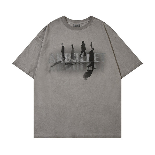 Camiseta Negra de Manga Corta para Hombre - Estilo Minimalista