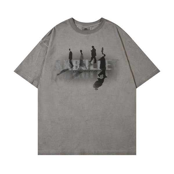 Camiseta Negra de Manga Corta para Hombre - Estilo Minimalista