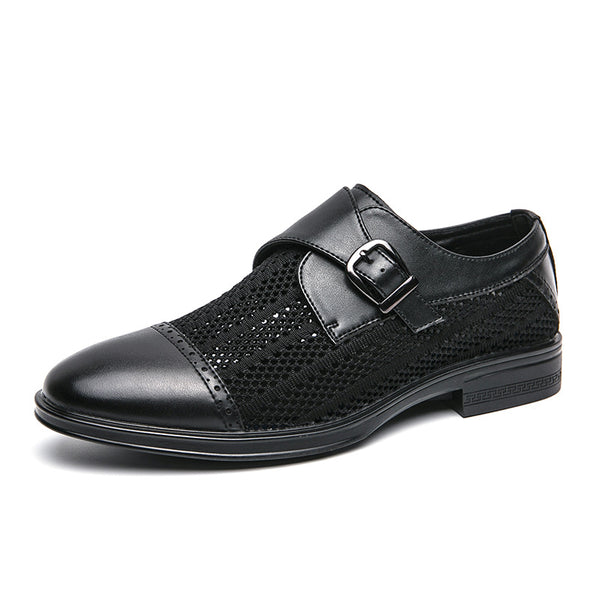 Sandalias de Cuero Respirable con Punta Afilada - Comodidad Casual - Image 6