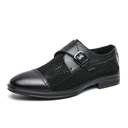 Sandalias de Cuero Respirable con Punta Afilada - Comodidad Casual - Image 6