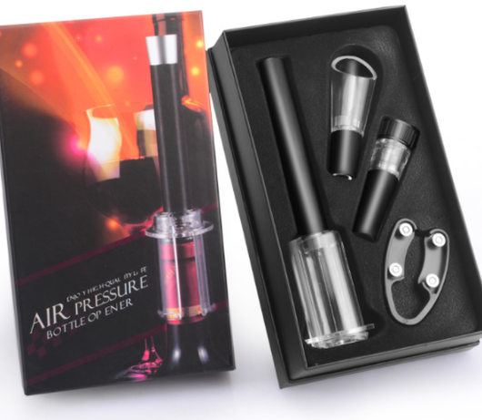 Abridor de Botellas de Vino con Bomba de Aire - Sacacorchos Profesional Acero Inoxidable - Image 16