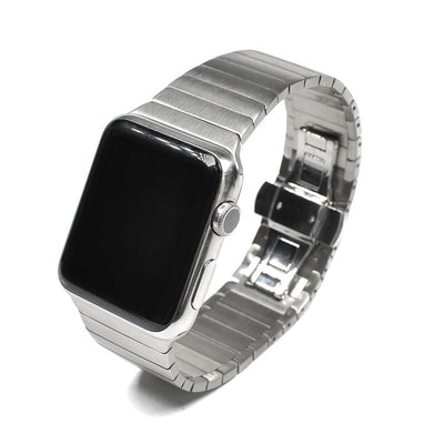 Correa Metálica de Acero Inoxidable Compatible con Apple Watch - Image 8