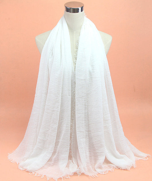 Pañuelo Versátil de Algodón y Lino para Mujer - Image 30
