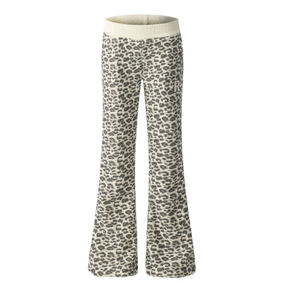Pantalón Ancho de Algodón y Lana para Mujer - Cintura Media Elegante - Image 20