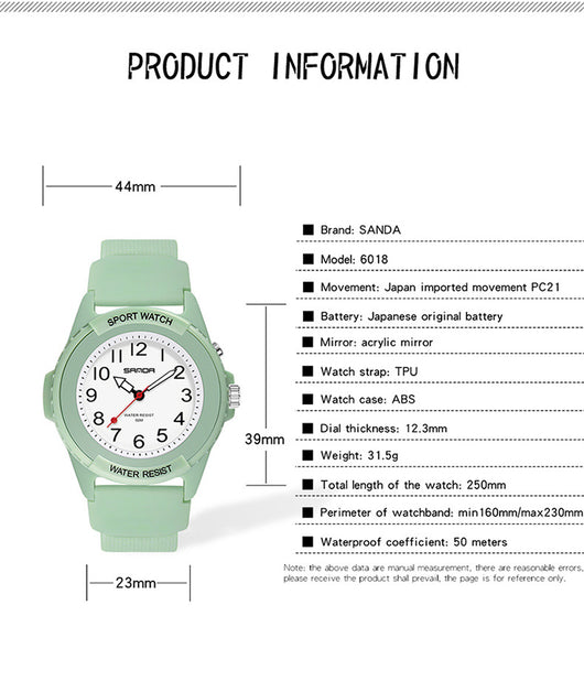 Reloj Deportivo Luminoso Resistente al Agua para Mujer - Image 26