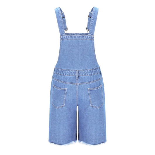 Shorts Vaquero Rotos con Tirantes para Hombre - Image 14