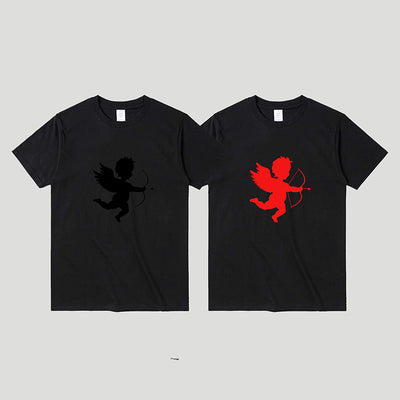 Camiseta de Algodón Puro Manga Corta Efecto Térmico Melocotón - Image 4