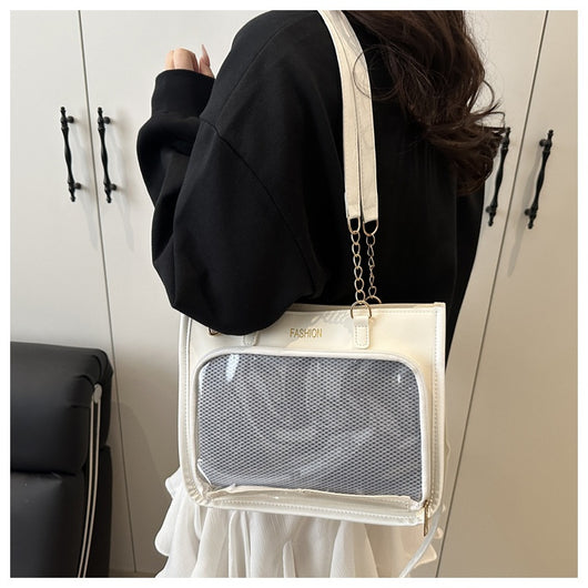 Bolsa Tote Amplia de Diseño Minimalista Japonés para Uso Casual - Image 14