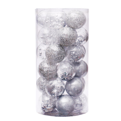 Set de Esferas Navideñas Transparentes con Colgante - Image 18
