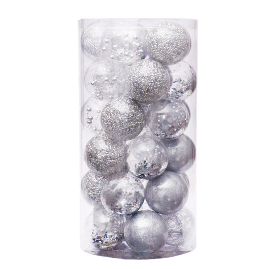 Set de Esferas Navideñas Transparentes con Colgante - Image 18