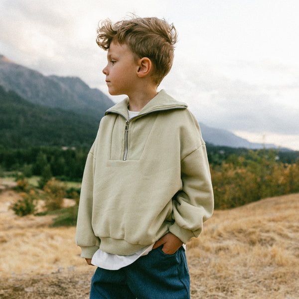 Suéter Infantil de Algodón Estilo Nórdico