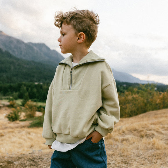 Suéter Infantil de Algodón Estilo Nórdico
