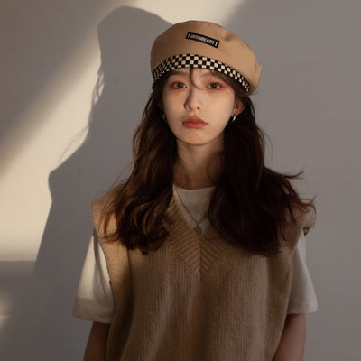 Boina Cuadros Tendencia Influencer para Mujer - Image 9