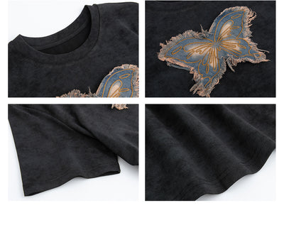 Playera Mariposa Fresca para Mujer Talla Grande - Diseño Moderno Verano - Image 11