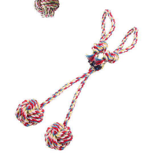 Juguete de Cuerda Trenzada para Tirar y Morder - Pelota de Algodón - Image 11