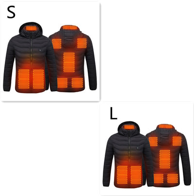 Chaqueta Térmica USB con Calefacción Integrada - Abrigo Eléctrico para Hombre - Image 32