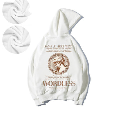 Sudadera con Capucha Holgada para Pareja - Estilo Trendy Unisex - Image 4