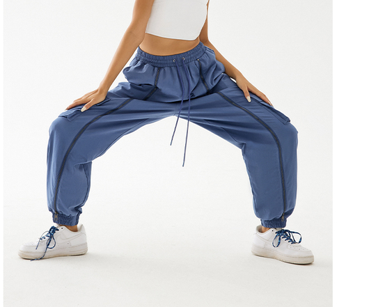 Pantalones de Trabajo Holgados con Cierre y Detalles - Image 4