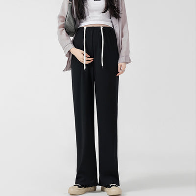 Pantalones Premamá Cómodos de Pierna Ancha sin Cintura Ajustable - Image 8