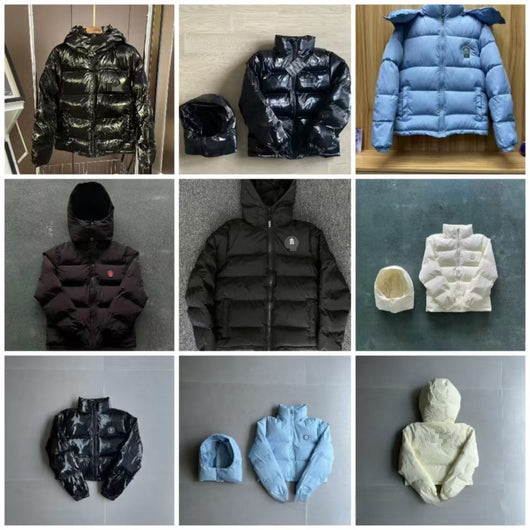 Chaqueta Térmica con Capucha y Cuello Alto para Hombre - Image 9