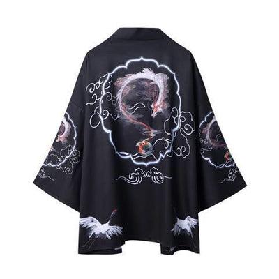 Kimono Holgado Unisex con Mangas de Cuarto - Image 4