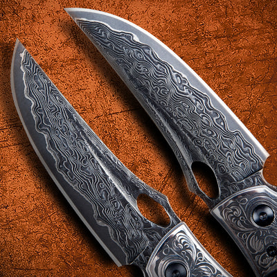 Cuchillo Plegable Táctico para Supervivencia y Defensa Personal - Image 11