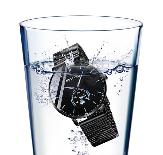 Cinturón Tecnológico de Acero Refinado con Calendario - Diseño Coreano Elegante Negro - Image 25