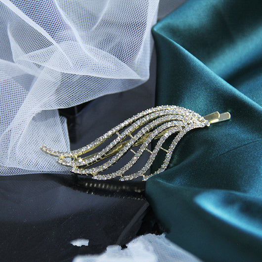 Pasador Ala Brillante con Strass para Niña y Mujer - Image 4
