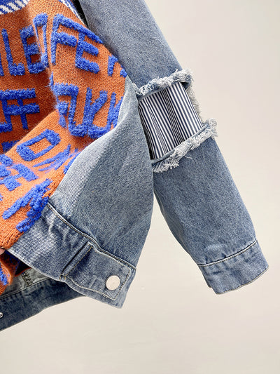 Camisa Denim Superpuesta Oversize - Estilo Urbano Desenfadado - Image 7