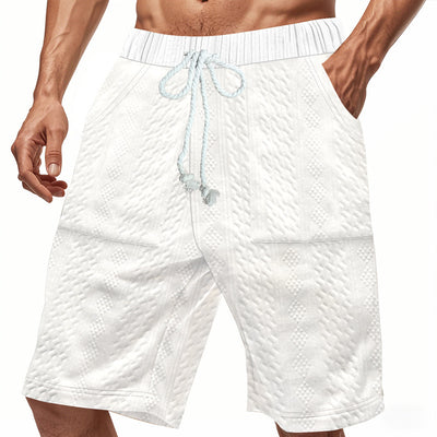 Shorts de Punto Jacquard Holgados para Hombre - Image 10