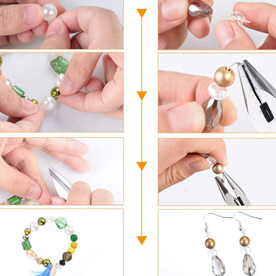 Set Completo de Accesorios Artesanales: Pulsera, Collar y Tapones - Image 9