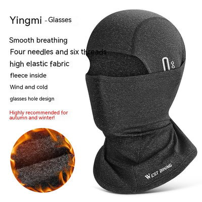 Pasamontaña Térmico de Forro Polar para Ciclismo con Abertura Ocular - Image 6