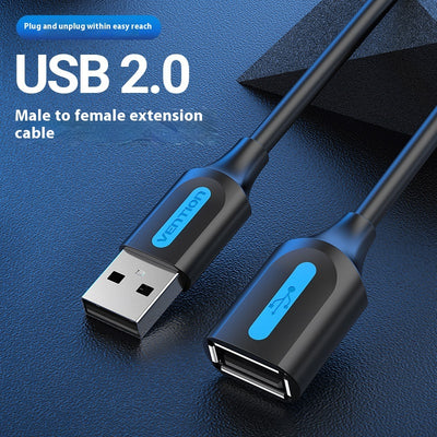 Cable Extensor USB A Macho Recto - Conector PVC de Alta Durabilidad - Image 8